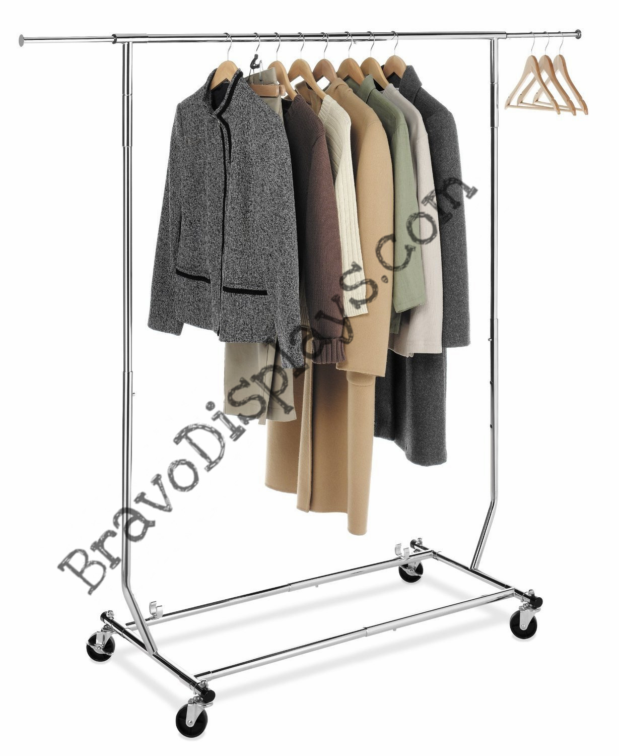 Collapsible clothing rack Bravo Displays