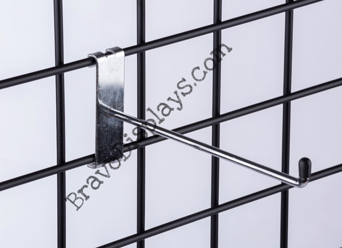 Grid wall peg hook Bravo Displays